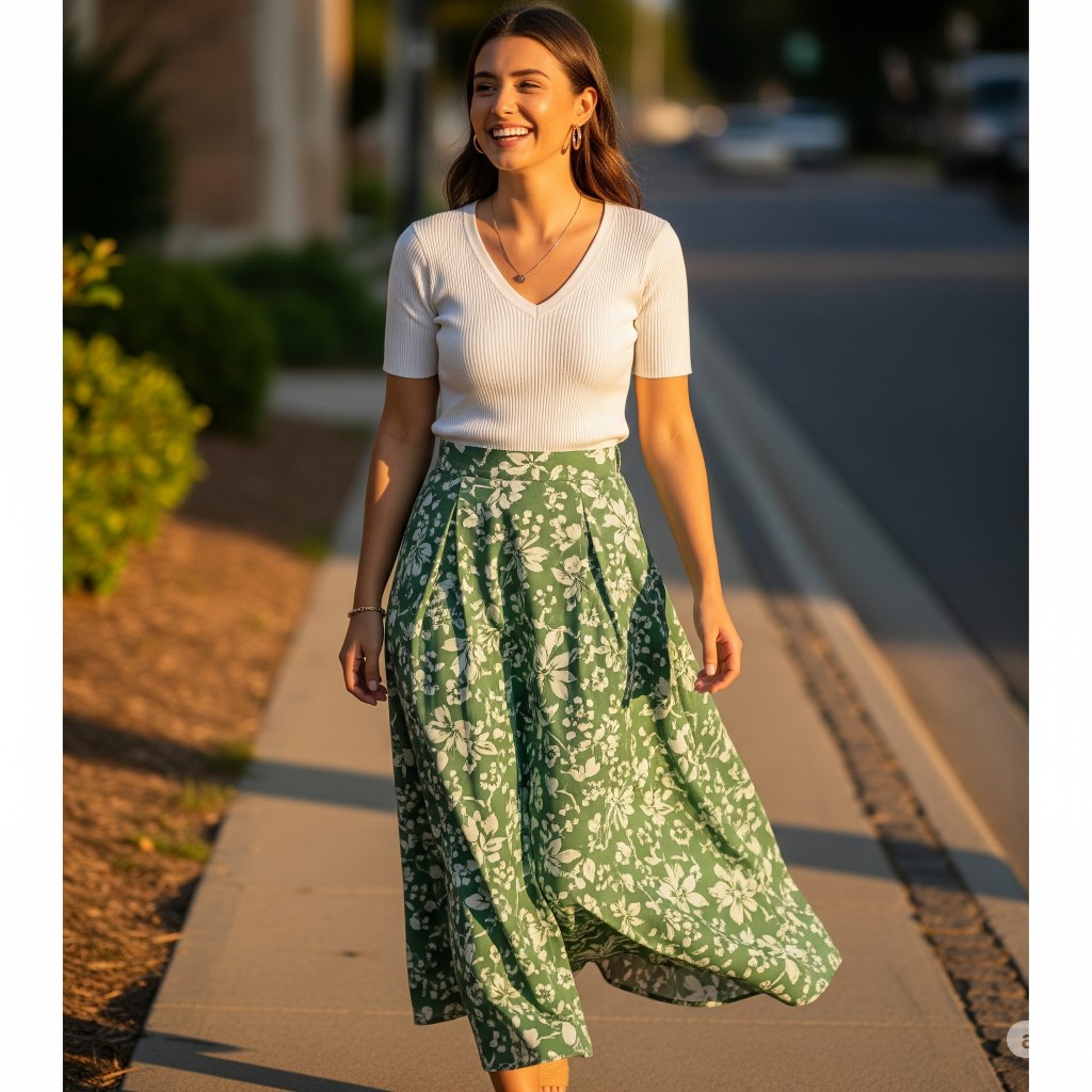 Chic Summer Evening Outfits 23